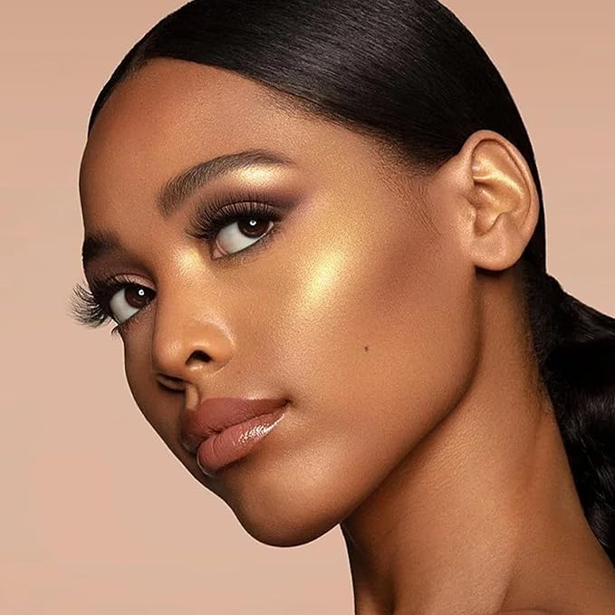 Boobeen Highlighter Makeup Stick Highlighter Bronzer Stick Glow Face Illuminator Highlight Contouring Sticks Waterproof Long-lasting-VivaGrace Women