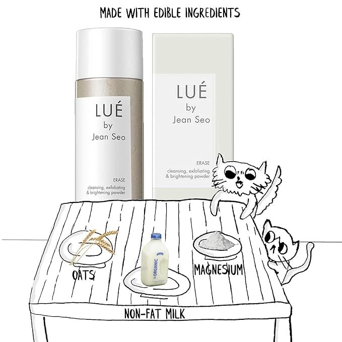 SKIN SOLUTION SET a THREE Step Solution for All Skin Types, Includes Lue by Jean Seo ERASE exfoliant, BALANCE Hydrating Serum and CLEAR Spot Control-VivaGrace Women