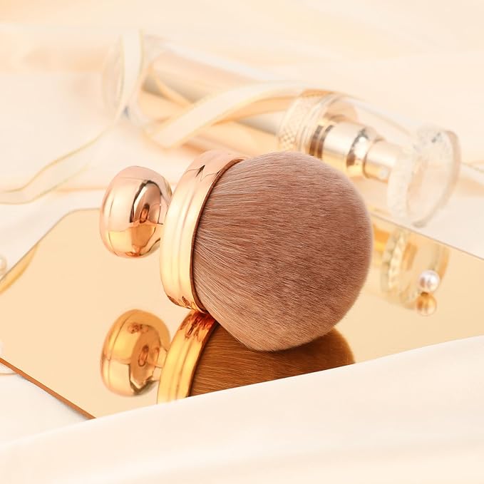 docolor Extra Large Body Makeup Brush For Self Tanner, 3 Inch Width Self Tanning Blend Brush, Soft synthetic hair, Powder, Foundation, Blusher, Bronzer, Face and Body Brush Gift box-VivaGrace Women
