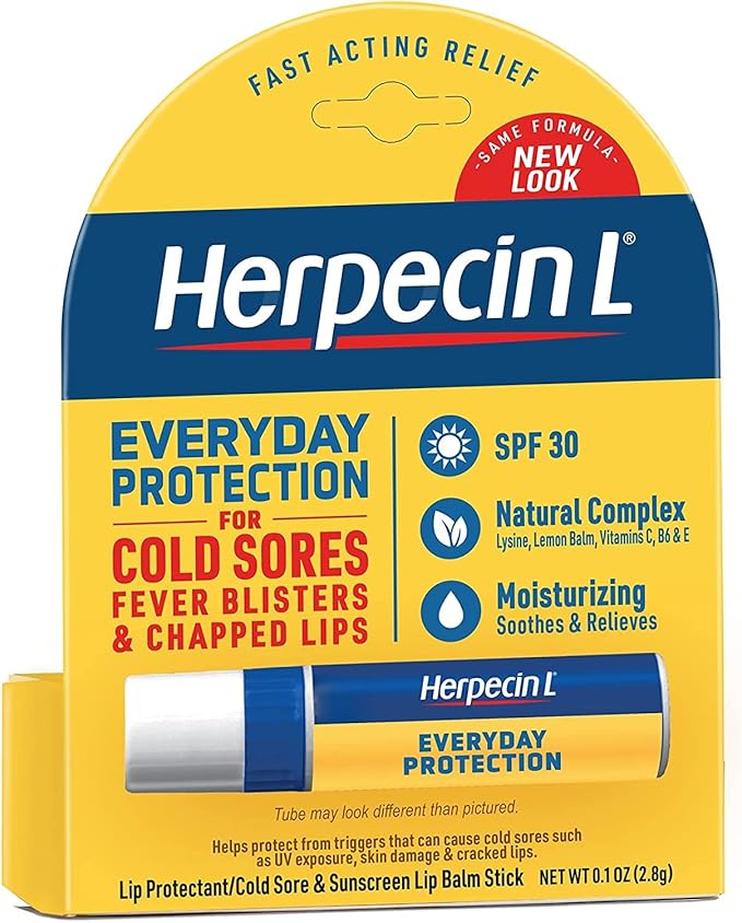 Herpecin L Lip Protectant SPF 30 0.10 oz ( Pack of 3)-VivaGrace Women