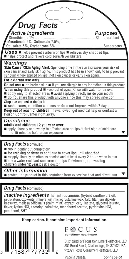 Herpecin L Lip Protectant SPF 30 0.10 oz ( Pack of 3)-VivaGrace Women