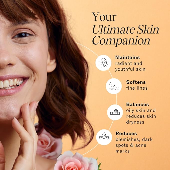 LilyAna Naturals Face and Neck Moisturizer for Women and Men - Moisturizer Face and Neck Cream for Dry Skin and Dark Spot Brightening - Rose and Pomegranate Extracts - 1.7oz (Pack of 2)-VivaGrace Women