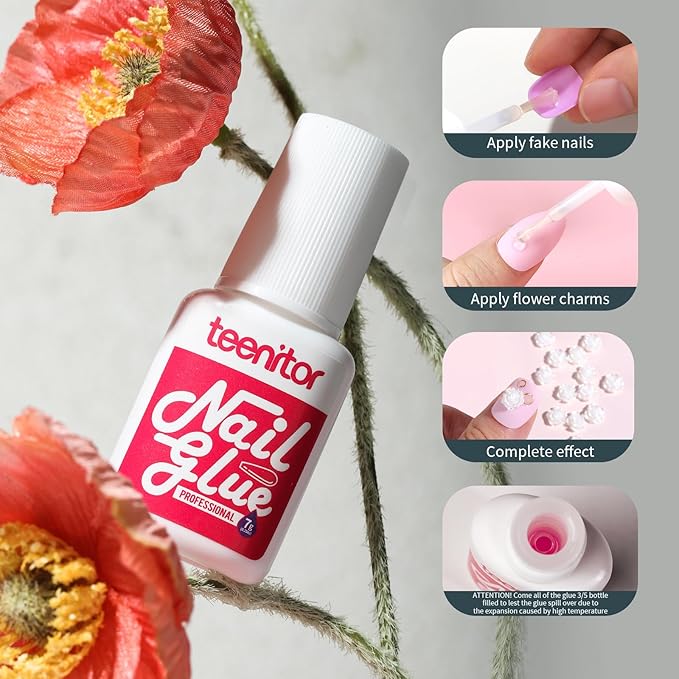 Teenitor Press On Nails Oval, 12 Sizes Matte Press On Nails Oval Shape, 12 Colors Oval Press On Nails With Nail Glue, Short Oval Fake Nails Kit