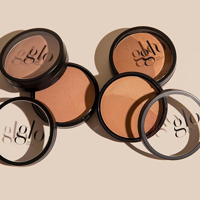 Glo Skin Beauty Bronzer Pressed Powder (Sunkiss) - Mineral Based Makeup Adds Warmth and Natural Contour for a Sun-Kissed Glow-VivaGrace Women