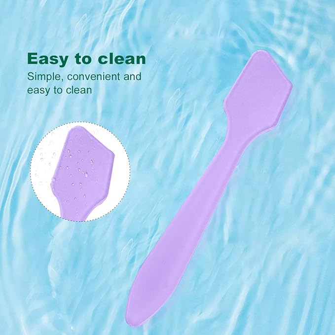 Beaupretty Cosmetic Spatula Stick 150pcs Cosmetic Spatula Plastic Stir Stick Makeup Skin Care Facial Cream Spatula Mud Stirring Rods for Mixing Resin Epoxy Cosmetic Paints DIY Crafts Making-VivaGrace Women