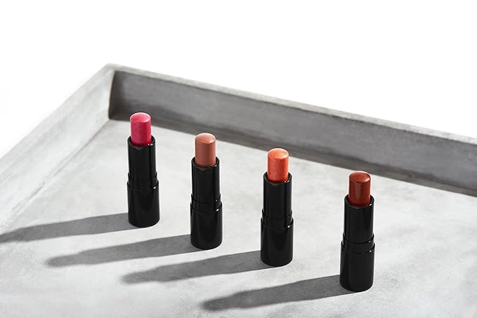 Henné Organics Luxury Lip Tint - Moisturizing, Sheer Natural Color - Intrigue (Brick Red)-VivaGrace Women