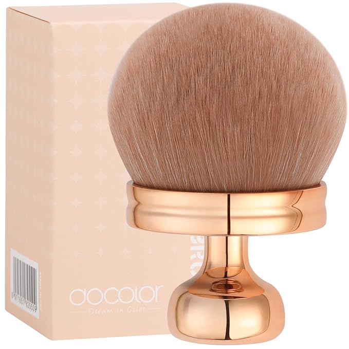 docolor Extra Large Body Makeup Brush For Self Tanner, 3 Inch Width Self Tanning Blend Brush, Soft synthetic hair, Powder, Foundation, Blusher, Bronzer, Face and Body Brush Gift box-VivaGrace Women