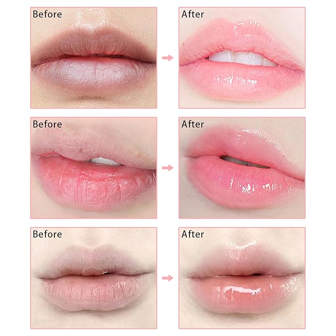 3 Pcs Bee Lip Balm Honey Pot, Honey Strawberry Apple Lip Mask Overnight, Moisturizing Lip Sleeping Mask, Hydrate Repair Prevent Dry Cracked Lip Exfoliator Lip Care (Honey+Strawberry+Apple Lime)-VivaGrace Women