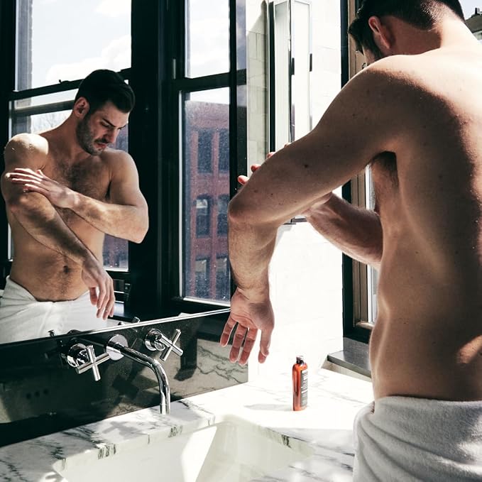 Brickell Men's Deep Moisture Body Lotion for Men, Natural and Organic Protects and Hydrates Dry Skin, 8 Ounce, Scented-VivaGrace Women