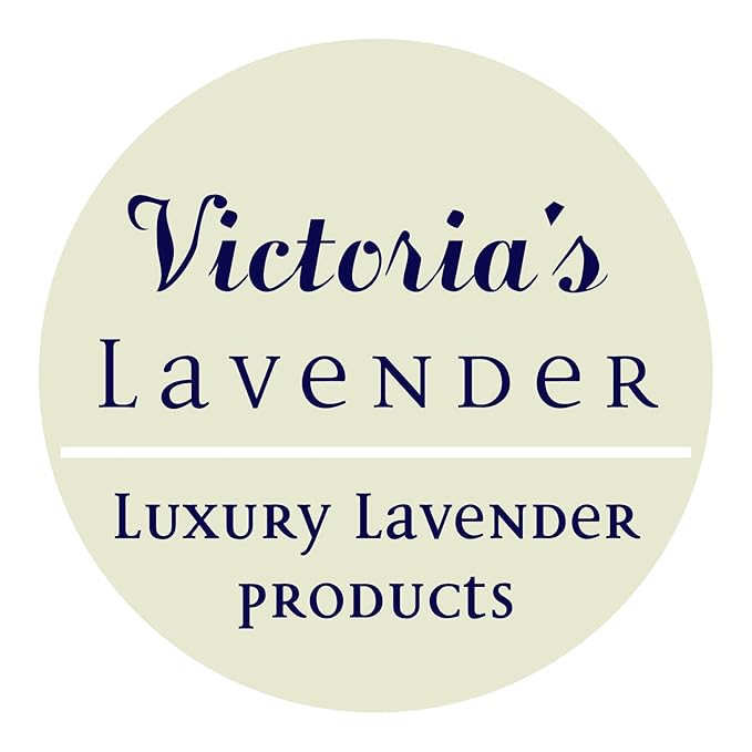 Victoria's Lavender Natural Body Products Gift Set - Handmade Soap, Hand & Body Lotion, Lip Balm, Body Candle Skin Care Sets & Kits, Lavender Bath and Body Products for Women, Vanilla Lavender-VivaGrace Women