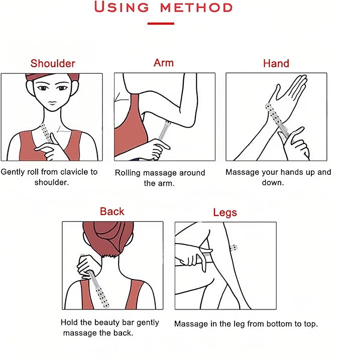 Beauty Sculptor Roller – 30 Germanium Massage Nodes for Facial Massager & Glow | Compact Beauty Tool for Lifting and Skin Care,Facial Roller (Purple, 1 PCS)-VivaGrace Women