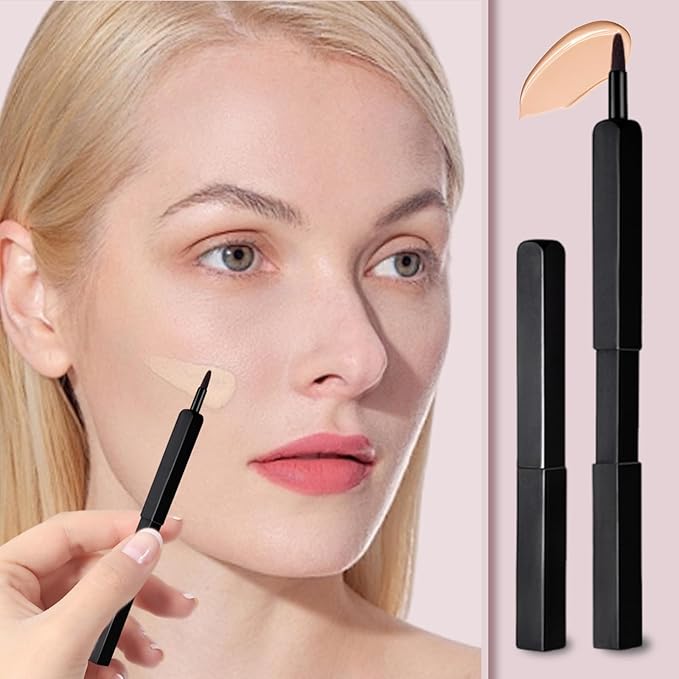 Lip Applicator Brush - 3 Pack Exquisite Professional Dustproof Retractable Lip Brush - Makeup Lipstick Lip Gloss Applicators (Black, Silver and Jewelry Red)-VivaGrace Women