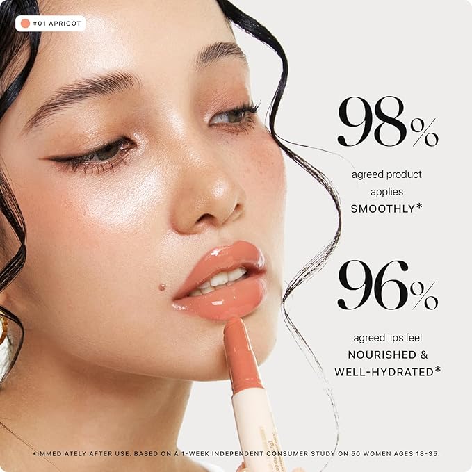 Nature Republic HONEY MELTING LIP (01 APRICOT) SOFT LIP STICK, Hydrating Gloss, Moisturizing balms, Sheer tint, Shine & Nude, Glowy Finish, korean make up-VivaGrace Women