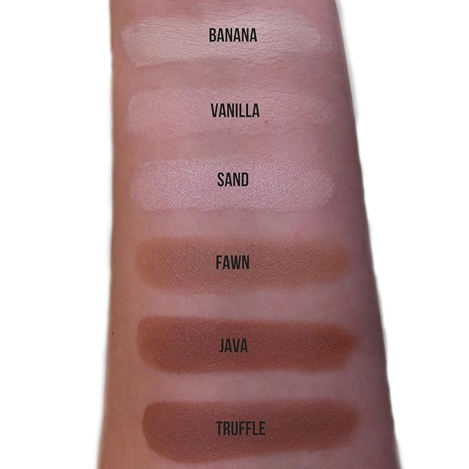 Truffle Matte Powder Contour Makeup – 37 mm Magnetic Palette Refill Pan for Contouring Highlight Make Up Kit by Beauty Junkees, Professional Quality Paraben Gluten Cruelty Free Cosmetics-VivaGrace Women
