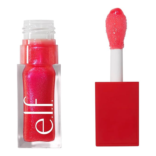 e.l.f. Jelly Pop Glow Reviver Lip Oil, Limited Edition Nourishing Formula Creates A Sheer, Ultra-Glossy Finish, Non-Sticky Feel, Vegan & Cruelty-Free-VivaGrace Women