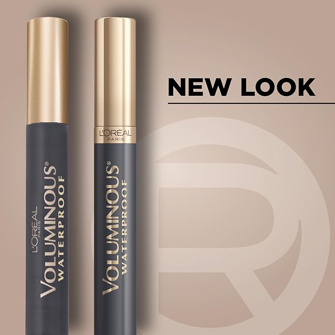 L’Oreal Paris Makeup Voluminous Original Volume Building Waterproof Mascara, Black, 0.28 fl. oz.