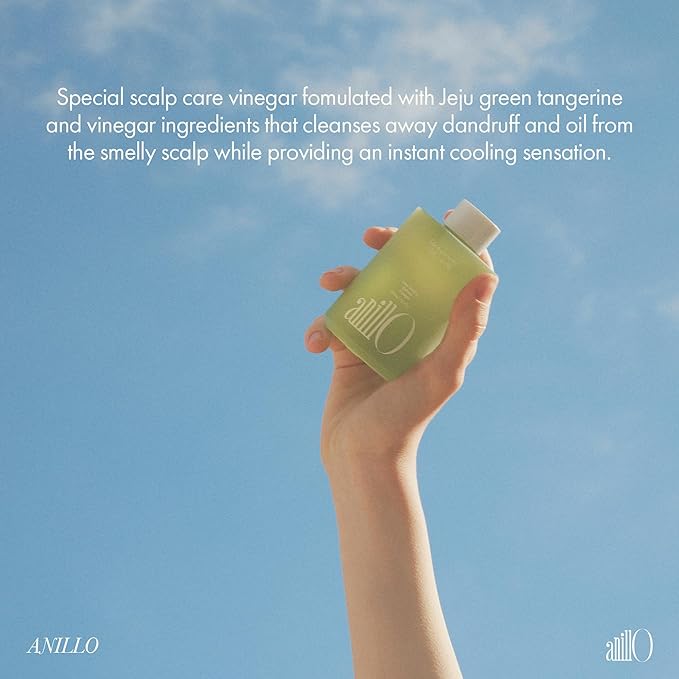 Lime Sunday Refresh Hair Vinegar with Vitamin C, Vinegar, Green Mint for Deep Cleansing Oily Scalp and Reducing Oil Production, Lime Citrus Scent, Silicone, Sulfate & Paraben Free (200ml / 6.76 fl.Oz)-VivaGrace Women