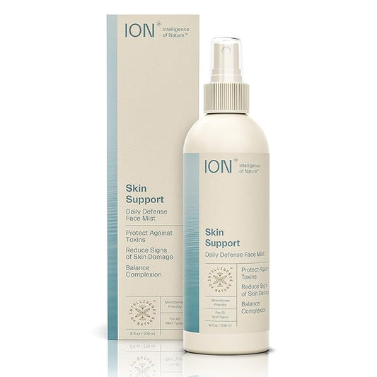ION* Intelligence of Nature Skin Support | Skincare for Anti-Aging, Healthy Skin & Hydration to Defend Against Toxins, Reduce Redness, Improve Skin Microbiome (8 oz.)-VivaGrace Women