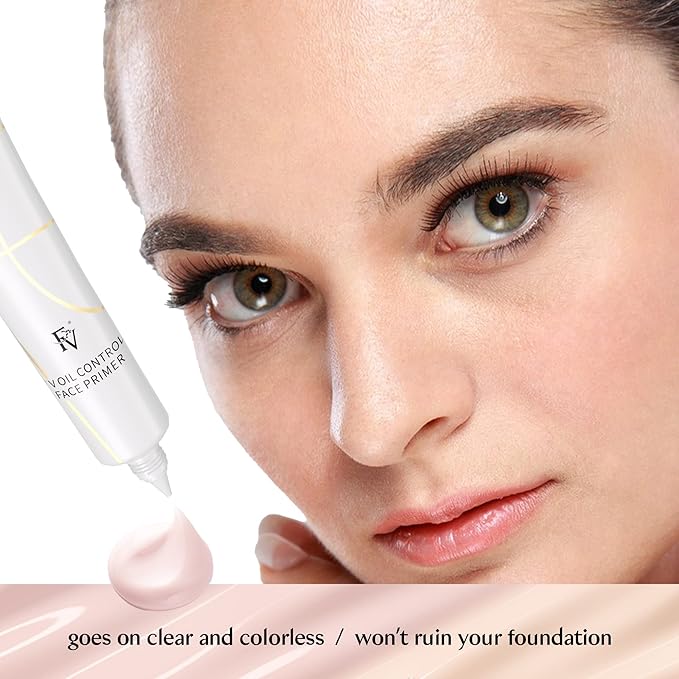 FV Primer, Hydrating Foundation Primer for All Skin Tones with Natural Looking Without Creasing, Smudging, or Fading, Hydrate Moisturizes Makeup Face Primer 1 Fl Oz(30ml)-VivaGrace Women