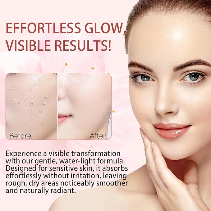 Purifying Exfoliating Gel, Gentle Facial Exfoliator Cleanser, Natural Hydrating Peeling Gel for Face & Body, Deep Cleansing & Moisturizing for All Skin Types, Sensitive Skin Safe