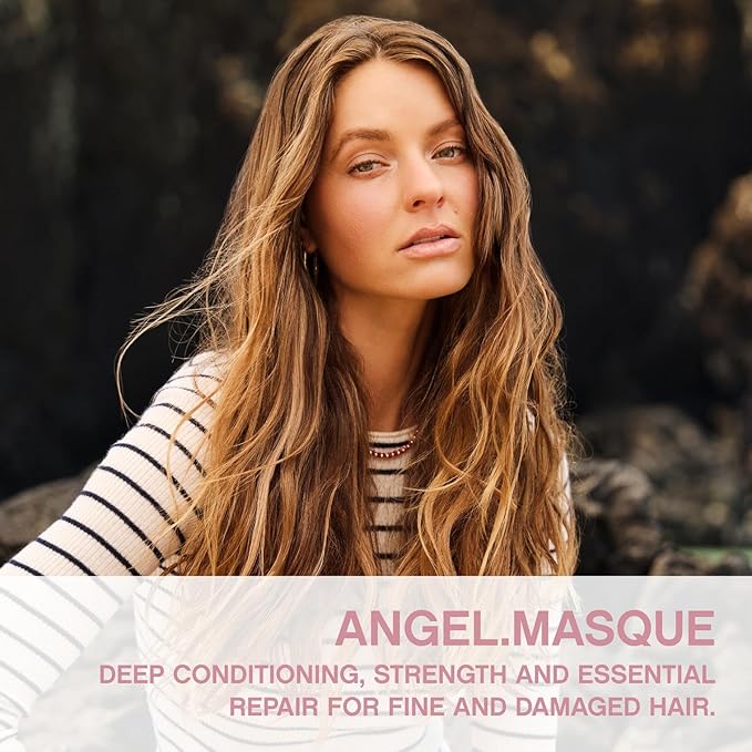 KEVIN.MURPHY ANGEL.MASQUE - Hair Masque for Damaged Hair - For Fine, Dry, Coloured Hair - Deep Conditioning Hair Treatment - With Lotus Flower & Bamboo Extract - Sulphate Free - 200 mL / 6.7 fl oz-VivaGrace Women