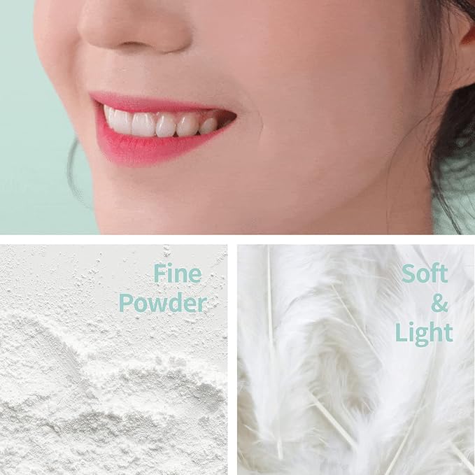 SAAT INSIGHT Anewm Sebum Control Drying Powder 5g - Oil Control Powder for Long-Lasting Clean Skin, Sebum Control Blotting Powder to Provide Transparent Makeup Finish, and Blur Fine Lines & Pores-VivaGrace Women