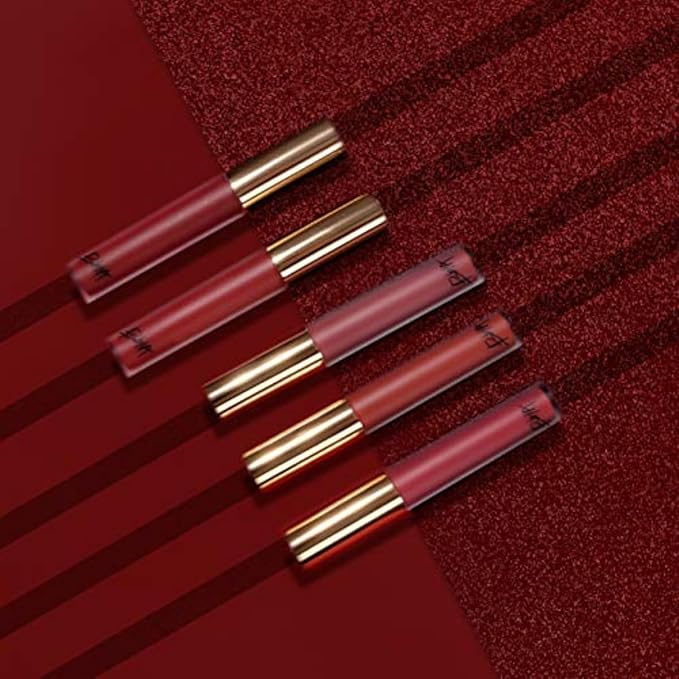 BBIA Last Velvet Lip Tint - Soft & Creamy Matte Finish Lip Stain, Blur Effect with Velvety Texture, Long-Lasting, High Pigment, Lightweight, Non-Drying, Korean Lip Makeup (11 CALM BOSS)-VivaGrace Women