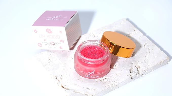 ∣ STRAWBERRY LIP SCRUB ∣ EXFOLIATOR & MOISTURIZER ∣ REPAIR & SOFTEN-VivaGrace Women