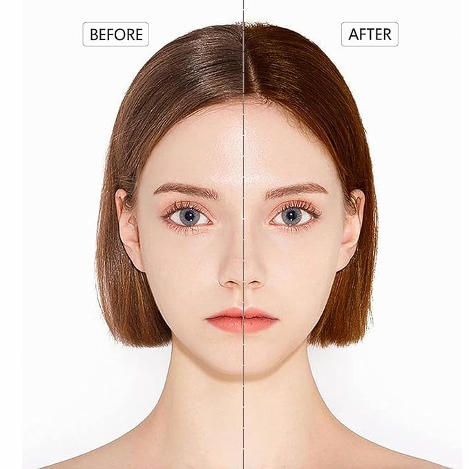 Coffee Hair Dye Shampoo 3 in 1, Long-lasting & Natual Hair Color Shampoo, Herbal Ingredients Natural Shampoo Hair Dye Effect in Minutes, Gifts for Men Women 500ml-VivaGrace Women