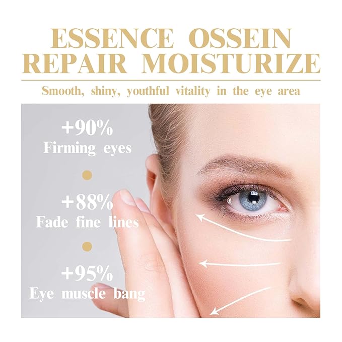 Eye Cream, Collagen Under Eye Cream with Hyaluronic Acid for Dark Circles, Puffy Eyes & Wrinkles, Anti Aging Eye Cream, 1 Fl. Oz-VivaGrace Women