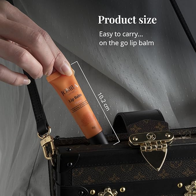 Citrus Lip Balm 15g for Dry Lips, With Lanolin, Lip Care, Improved formula, For Men and Women, 15g-VivaGrace Women