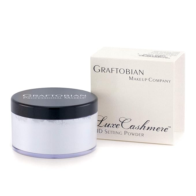 Graftobian HD LuxeCashmere Setting Powder - Coconut Cream (0.7 oz)-VivaGrace Women