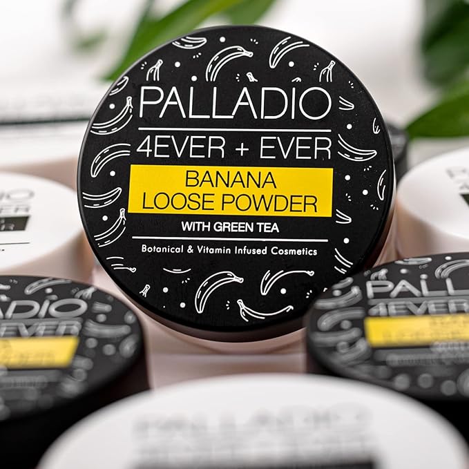 Palladio 4 Ever+Ever Mattifying Loose Setting Powder (Banana Powder)-VivaGrace Women