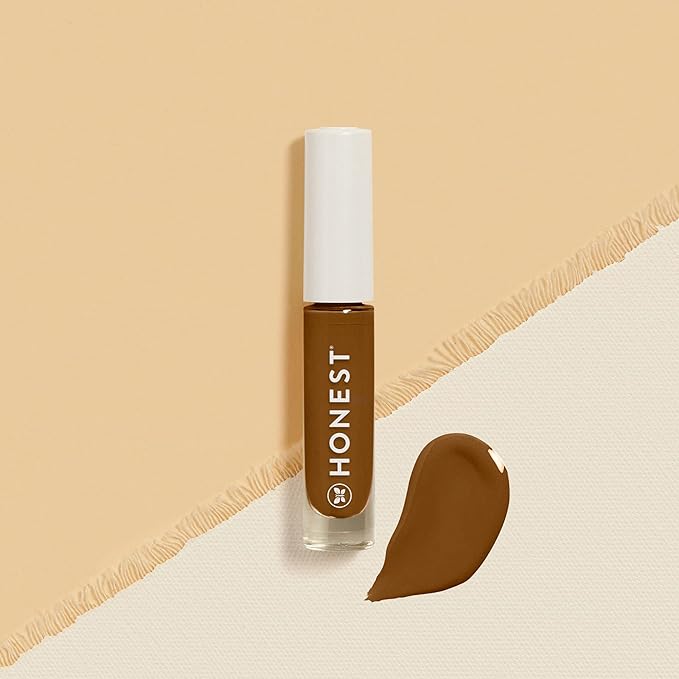 Honest Beauty Fresh Flex Concealer with Niacinamide + Vitamin E + Hyaluronic Acid | Vegan + Cruelty free | Cocoa, 0.17 fl oz-VivaGrace Women