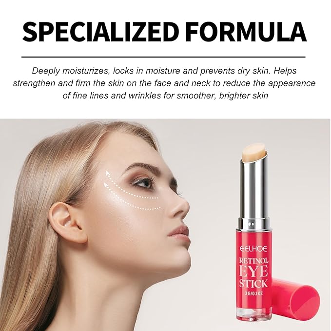 Retinol Eye Serum Stick, Retinol Eye Cream and Gel, Anti-Aging Eye Treatment-VivaGrace Women