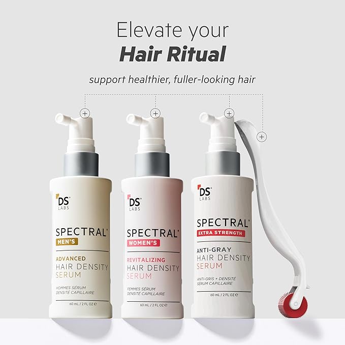 DS Labs StimuROLLER Hair Micro-Needle Hair Stimulation System 0.25mm, Packaging May Vary-VivaGrace Women