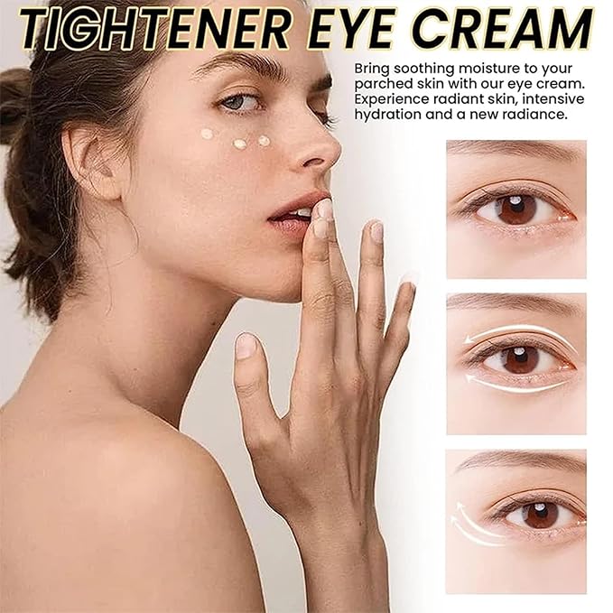 Temporary Eye Tightener Eye Cream For Puffiness And Bags Under Eyes,Instant Reduces Under-Eye Bags, Dark Circles&Puffiness, Instant Firm Eye Tightener Eye Bag Cream Anti Aging Fine Lines-VivaGrace Women