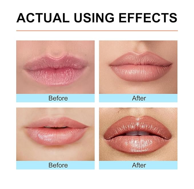 Longwear Peel-off Lip Stain Marker Peel Off with Vitamin E - Smudge-Resistant Lip Liner & Base for All Skin Types (01#)-VivaGrace Women