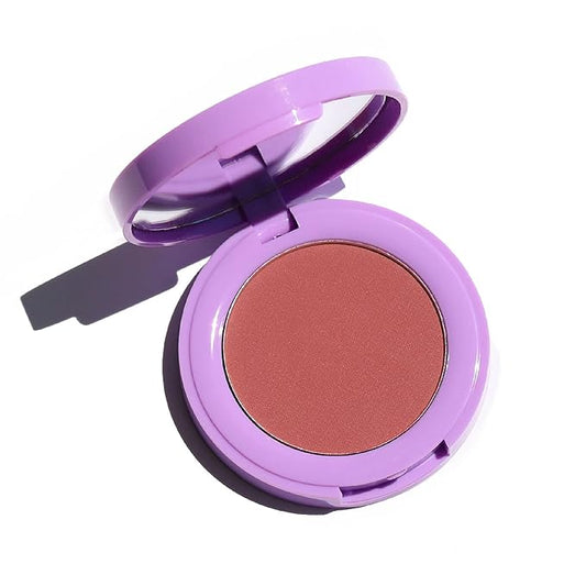 Half Caked In Bloom Powder Blush | vegan & cruelty-free, fragrance-free, highly pigmented, primer-infused | 3.8g (Day 'N' Nite)-VivaGrace Women
