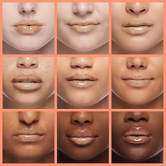 Hydrating Lip Glow Oil, Moisturizing Lip Glow Oil, Nourishing Glossy Transparent Lip Oil, Plumping Lip Oil, Lip Balm, Non-sticky Tinted Toot Lip Balm for Lip Care (GREEN APPLE) 0.2 OZ-VivaGrace Women