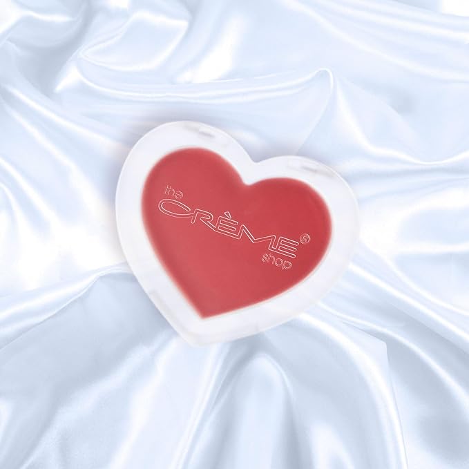 The Creme Shop Crème Blush Balm: Dewy Color Perfection with Aloe Vera. Buildable, Long-lasting, Easily Blendable for Naturally Rosy Cheeks. Embrace the Glow – LoveStruck-VivaGrace Women