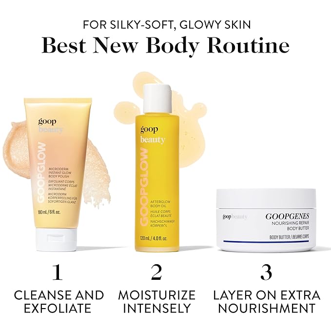 goop Beauty Body Oil | Moisturizer for Dry Skin | Kakadu Plum & Sea Buckthorn Oils | Instant Hydration to Firm & Smooth | 4 fl oz-VivaGrace Women