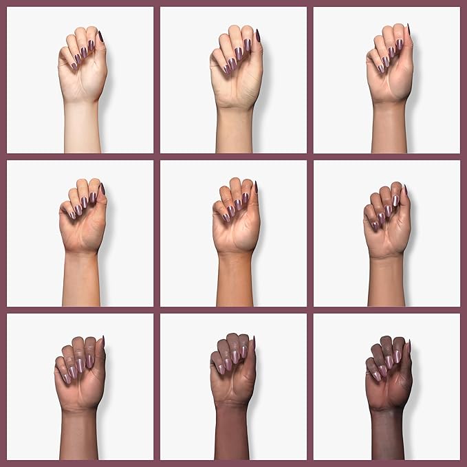 Dr’s Remedy Enriched Nail Polish: Non Toxic, All Natural, and Organic - Doctor Formulated: Strengthens, Restores, Heals, and Protects '24-Free' - MINDFUL Mulberry