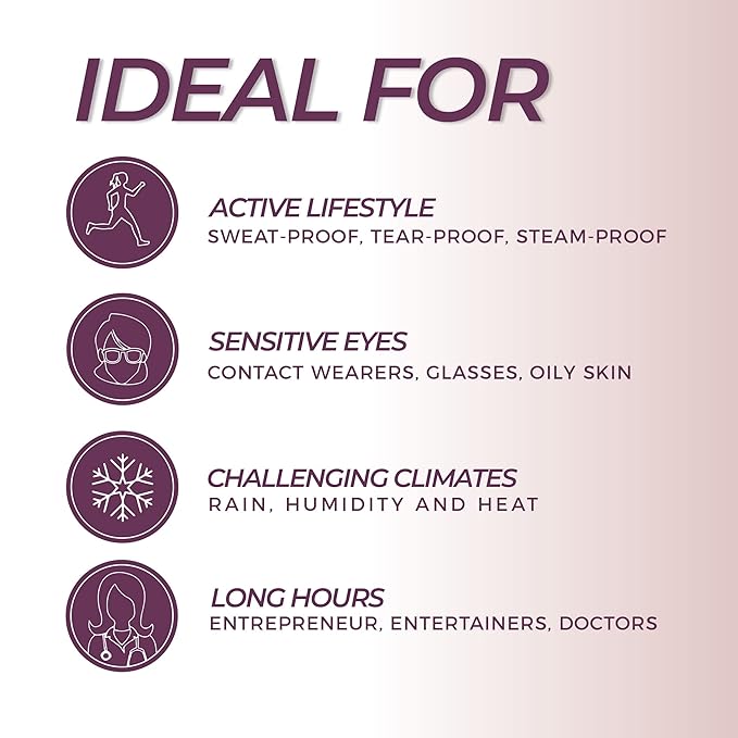 Blinc Amplified Tubing Mascara, Ultra-Longwearing Washable Mascara, Soft-Glam Volumizing, Lengthening and Defining Mascara, Gluten-Free and Cruelty-Free, 9mL / 0.30 Fl. OZ-VivaGrace Women