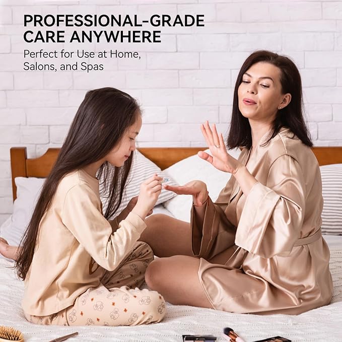 gelike ec Nail Ridge Filler and Strengthener Polish: Pink 6 in 1 Natural Nail Hardener Extra Strong and Growth - Long Lasting Nail Repair for Damaged Nails - For Daily Work Home Salon
