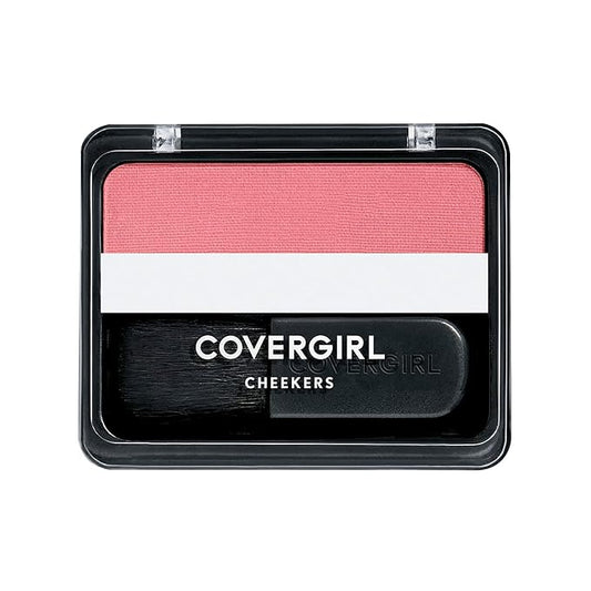 COVERGIRL - Cheekers Blush, Soft, blendable, lightweight formula, easy & natural look, 100% Cruelty-Free-VivaGrace Women