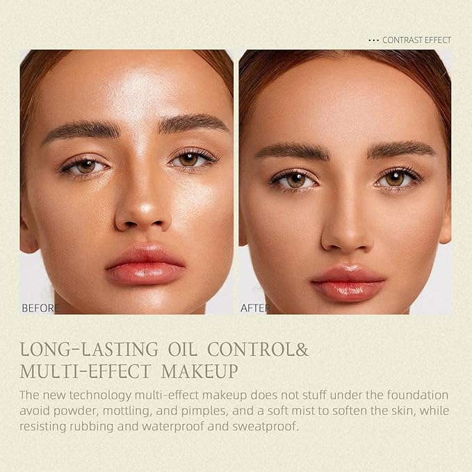 Loose Setting Powder Translucent, Face Matte Finishing Powder Brightener Makeup, Waterproof High-Definition Traceless Long-Lasting Oil Control, polvo traslucido maquillaje para mujer, 04-VivaGrace Women