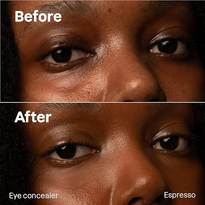 ATTITUDE Oceanly Light Coverage Under Eye Concealer Stick, Titanium Dioxide-Free, EWG Verified, Plastic-Free, Vegan & Cruelty-free Makeup, Espresso, 0.2 Ounces-VivaGrace Women