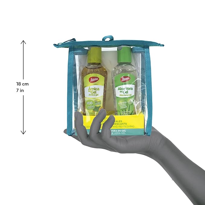 JALOMA Body Gel Pack, Arnica and Aloe Vera Moisturizer Gels, 2 Pieces Inside Each Gift Bag, 1 Gift Bag-VivaGrace Women