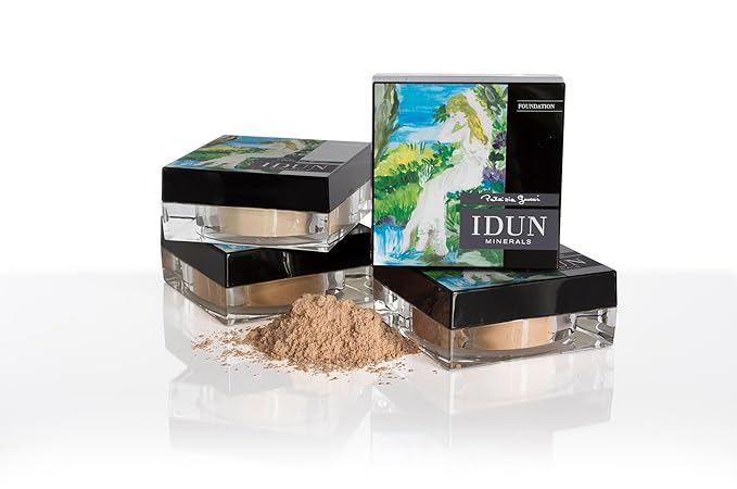 Mineral Powder Foundation - Longwear, Lightweight, Smooth Powder Formula - Blurring, Skin-Perfecting Finish - Vegan and Cruelty Free Formula - 006 Freja - 0.25 oz-VivaGrace Women